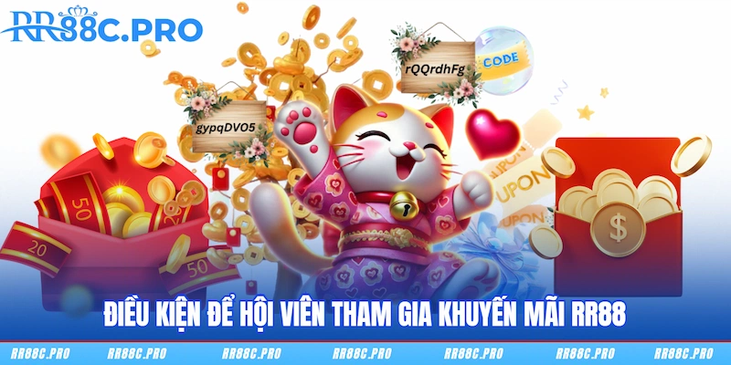 Điều kiện để hội viên tham gia khuyến mãi RR88